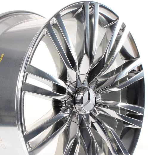 Llantas de 20 pulgadas Clase S 223 de 10 radios dobles, plata, originales Mercedes-Benz | A22340140/4100