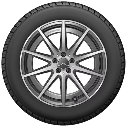 Llantas de invierno AMG de 20 pulgadas GLE V167 de 10 radios color gris tantalio original Mercedes-Benz | Q440301510640/50/60/70-V167