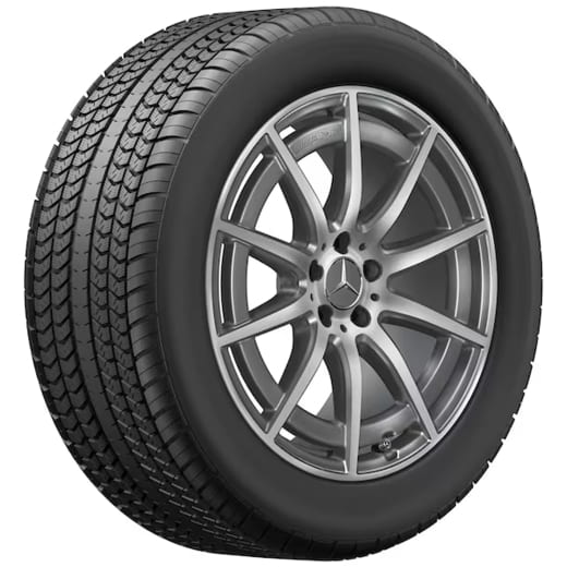 Llantas de invierno AMG de 20 pulgadas GLE V167 de 10 radios color gris tantalio original Mercedes-Benz | Q440301510640/50/60/70-V167