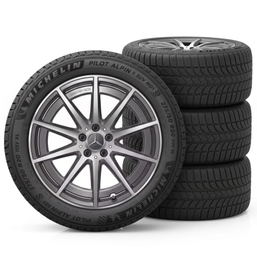 20 Zoll AMG Winterräder GLE V167 10-Speichen-Rad Tantalgrau Original Mercedes-Benz | Q440301510640/50/60/70-V167