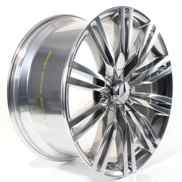 20 Zoll Felgen S-Klasse 223 10-Doppel-Speichen silber Original Mercedes-Benz | A22340140/4100