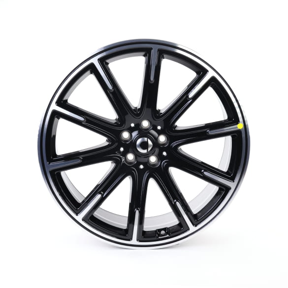 21 inch BRABUS velgen Original smart #5 HY11 Monoblock Z zwart