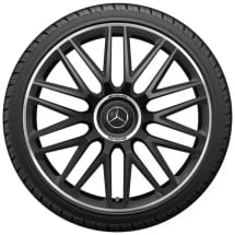 21 inch gesmede velgen AMG GT 43 C192 Y-spaken mat zwart | A2324012900/A1924010600 7X71-C192