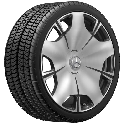 21-inch Maybach car rims set SL Z232 forged wheel Genuine Mercedes-Benz Maybach | A2324013800/3900 7X23