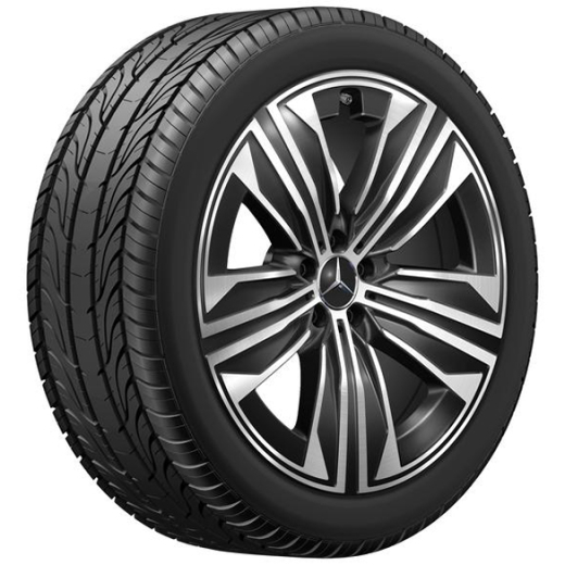 21 inch velgenset EQS SUV X296 Mercedes-Benz | A2964010500 7X23-B