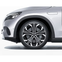 21 inch velgenset EQE SUV X294 5-spaaks Aero zwart | A2944010200 7X23-X294