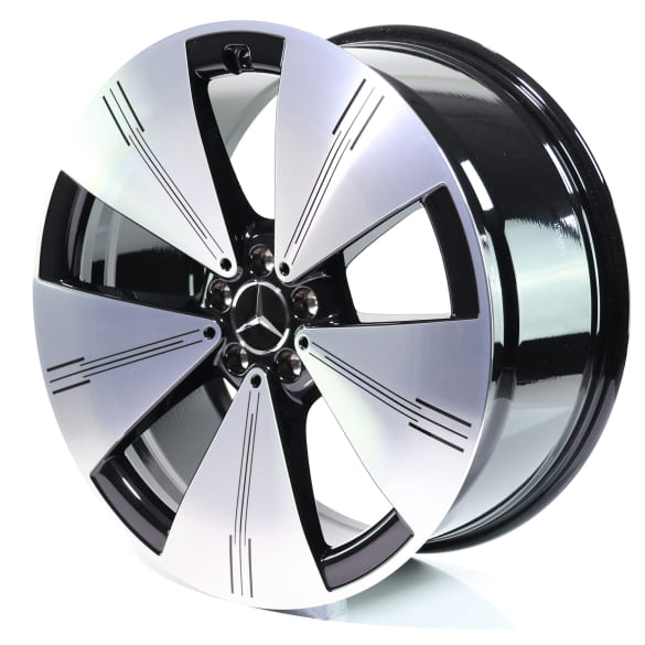 21 inch velgen Mercedes EQE SUV X294 zwart Mercedes-Benz | A2974011100 9Y73-X294