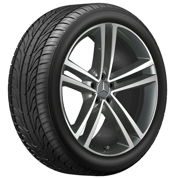 21-inch GLE V167 5-voudige-spaken velgen Origineel Mercedes- | A16740103/1100-7X21-V167