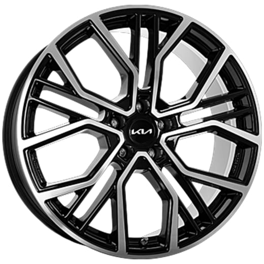 Ruote invernali da 21 pollici Kia EV6 GT CV Aero nero lucido Original Kia | WTEV6GT2125540PACV/BACV