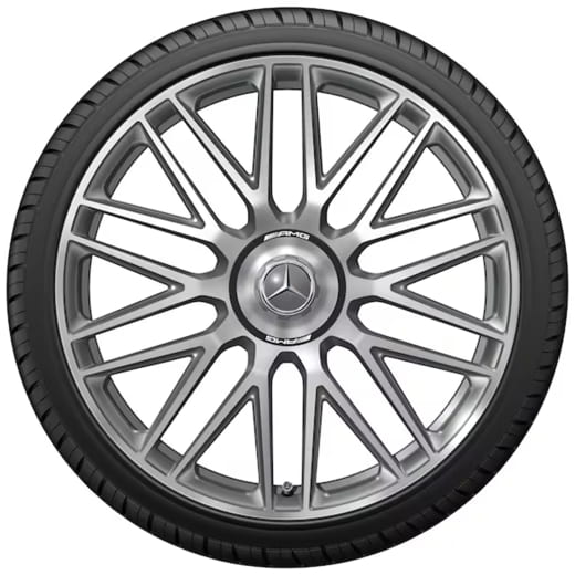 Jantes forgées 21 pouces AMG GT 43 C192 à branches en Y gris titane | A2324012900/A1924010600 7X21-C192