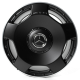Jeu de jantes forgées 21 pouces AMG GT X290 d'origine Mercedes-AMG 5 trous noir mat