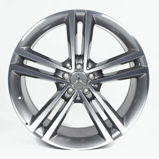 Jeu de jantes 21 pouces GLE Coupé C167 gris himalaya tourné brillant | A16740103/1100-7X21-C167