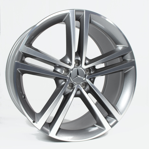 Jeu de jantes 21 pouces GLE V167 5 doubles branches Original Mercedes-Benz | A16740103/1100-7X21-V167