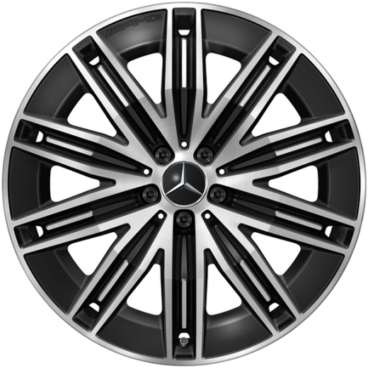 Juego de llantas AMG de 21 pulgadas EQS SUV X296 Mercedes-Benz | A2964011600 7X23-B