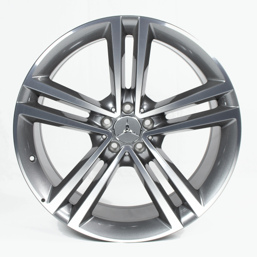 Llantas 21 pulgadas GLE V167 de 5 radios dobles Original Mercedes-Benz | A16740103/1100-7X21-V167
