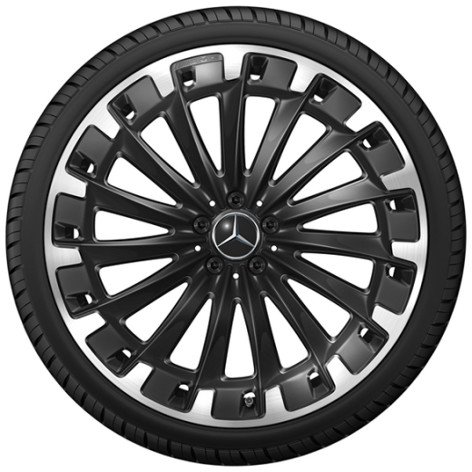 Jeu de jantes AMG 22 pouces EQS SUV X296 Mercedes-Benz | A2964011800 7X23-B