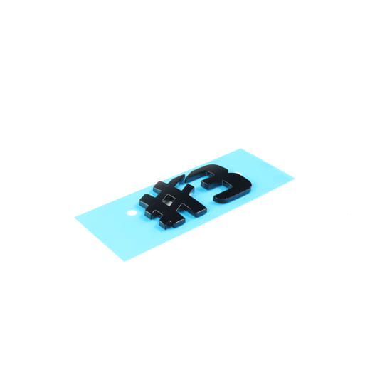 Logo hayon smart #3 THREE noir original smart | QAP8894895825