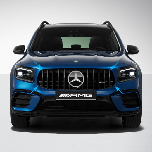 Rejilla Panamericana 35 AMG GLB X247 facelift retrofit original Mercedes-AMG | GLB-35AMG-Kühlergrill