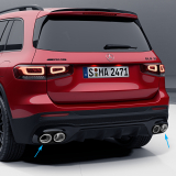 Colas de escape 45 S AMG GLB X247 Mercedes-Benz original