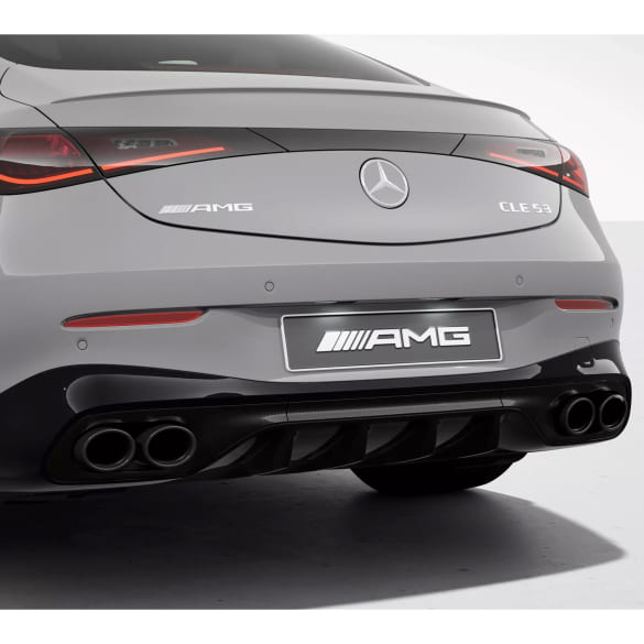 53 AMG exhaust trims black CLE convertible A236 Original Mercedes-Benz