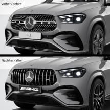53 AMG Panamericana grille auto GLE V167 SUV facelift Orig﻿[ | V167-53AMG-FL-Kühlergrill-K