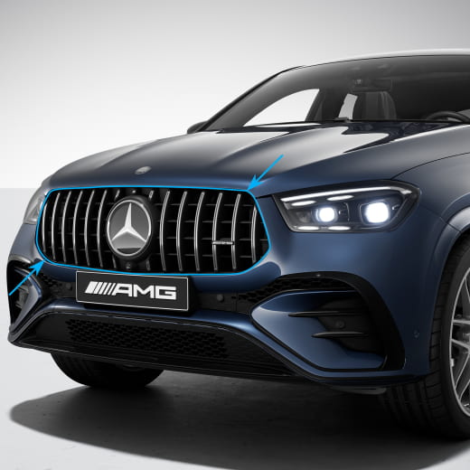 Parrilla Panamericana 53 AMG GLE C167 Coupé facelift Original Mercedes-AMG | C167-53AMG-FL-Kühlergrill-239