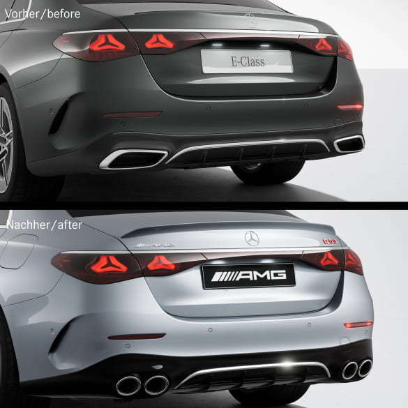 53 AMG rear diffusor E-Class W214 sedan Original Mercedes-AMG | W214-E53-Diffusor