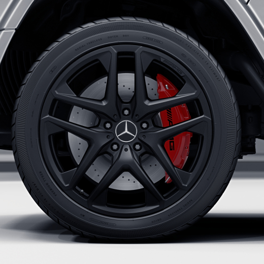 Llantas AMG 21 pulgadas G-Klasse 463A negro mate original Mercedes-Benz | A46340119007X35-B