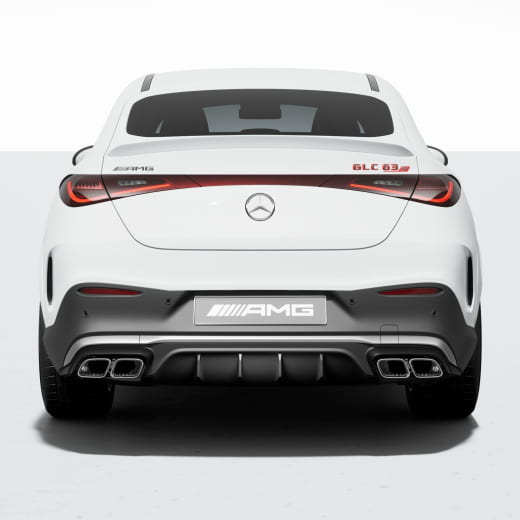 63 AMG rear diffusor GLC C254 Coupe incl. AMG exhaust tips Genuine Mercedes-AMG | GLC-C254-Diffusor-K