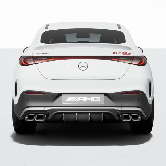 63 AMG rear diffusor GLC C254 Coupe incl. AMG exhaust tips Genuine Mercedes-AMG | GLC-C254-Diffusor-K