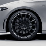 A 35 AMG 19 inch rim set A-Class W177 multi-spoke-wheel black matte genuine Mercedes-Benz