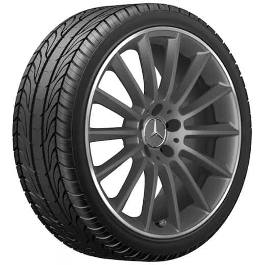 A 35 AMG 19 inch wheels A-Class V177 multi-spoke tantalum grey | A1774011900 7Y78-V177