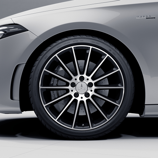 Jeu de jantes AMG 19 pouces à multiples branches noir W177 Mercedes-AMG | A17740119007X23-177