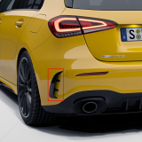 A 45 / A 35 AMG Aero Flaps achterbumper A-Klasse W177 Origineel Mercedes-Benz