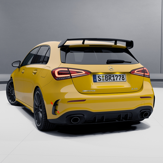 A 45 AMG Aero Flaps paraurti posteriore Classe A W177 Original Mercedes-Benz | W177-rear-flaps
