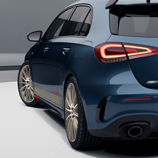 Bande décorative de porte A 35 AMG Edition 1 Classe A W177 | A17798700-01