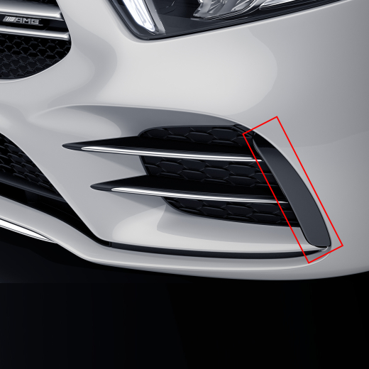 A35 AMG flaps front bumper A-Class 177 genuine Mercedes-Benz | A35-front-flaps-177