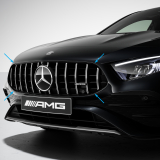 A 35 AMG facelift Panamericana grille auto A-Klasse W177 / V177 origineel Mercedes-AMG