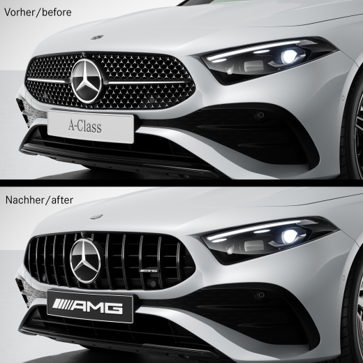 Panamericana Kühlergrill A35 AMG Facelift W177 V177 | A1778885101-177