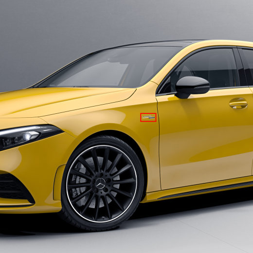 Turbo 4MATIC logo set A 35 AMG A-Klasse W177 origineel Merc​ | A2478174900/5000