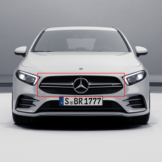 Griglia radiatore A 35 AMG Twin-Blade Classe A 177 Original Mercedes-Benz | A35-Twinblade-Grill-177