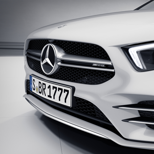 A 35 AMG Twin-Blade grille auto A-Klasse 177 Original Mer ce | A35-Twinblade-Grill-177