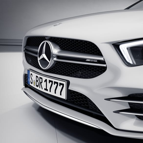 A 35 AMG Twin-Blade grille auto A-Klasse 177 Original Mer ce | A35-Twinblade-Grill-177