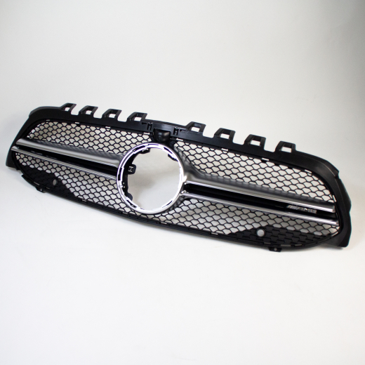 A 35 AMG Twin-Blade grille auto A-Klasse 177 Original Mer ce | A35-Twinblade-Grill-177