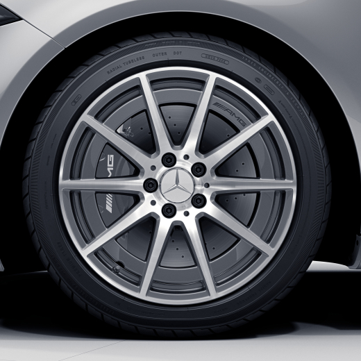 Jantes A 45 AMG 18 pouces roue à 10 branches gris tantal Classe A W177 | A17740121007Y51-177