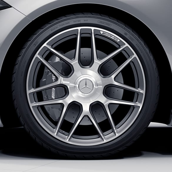 A 45 AMG 19 inch gesmede velgenset A-Klasse W177 kruisspaak-design grijs Mercedes-Benz