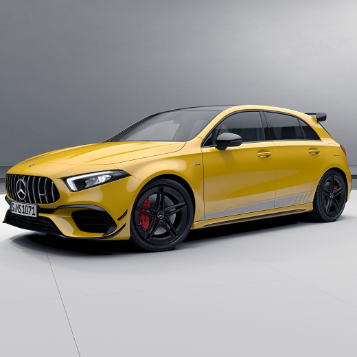 Llantas A 45 AMG 19 pulgadas 5 radios dobles negro mate Clase A W177 | A17740123007X35-177