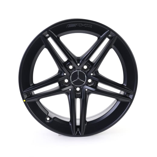 Llantas A 45 AMG 19 pulgadas 5 radios dobles negro mate Clase A W177 | A17740123007X35-177