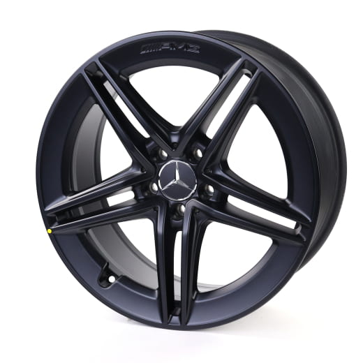 Llantas A 45 AMG 19 pulgadas 5 radios dobles negro mate Clase A W177 | A17740123007X35-177