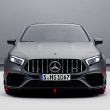 A 45 AMG Aero spoiler avant & flaps Classe A W177 Mercedes-Benz d’origine